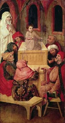 De twaalfjarige Jezus in de tempel